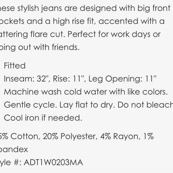 NWT FRYE JEANS size 30 - Picture 5 of 8